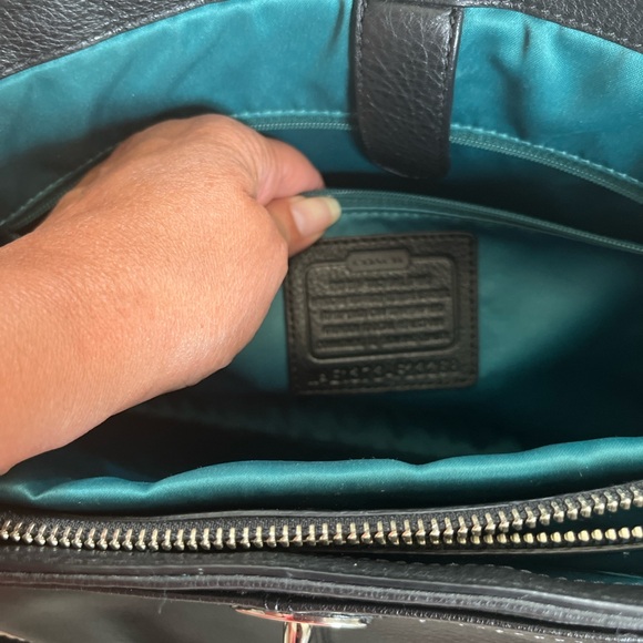 Coach Park Leather Carryall Satchel Excellent Condition - Picture 3 of 7